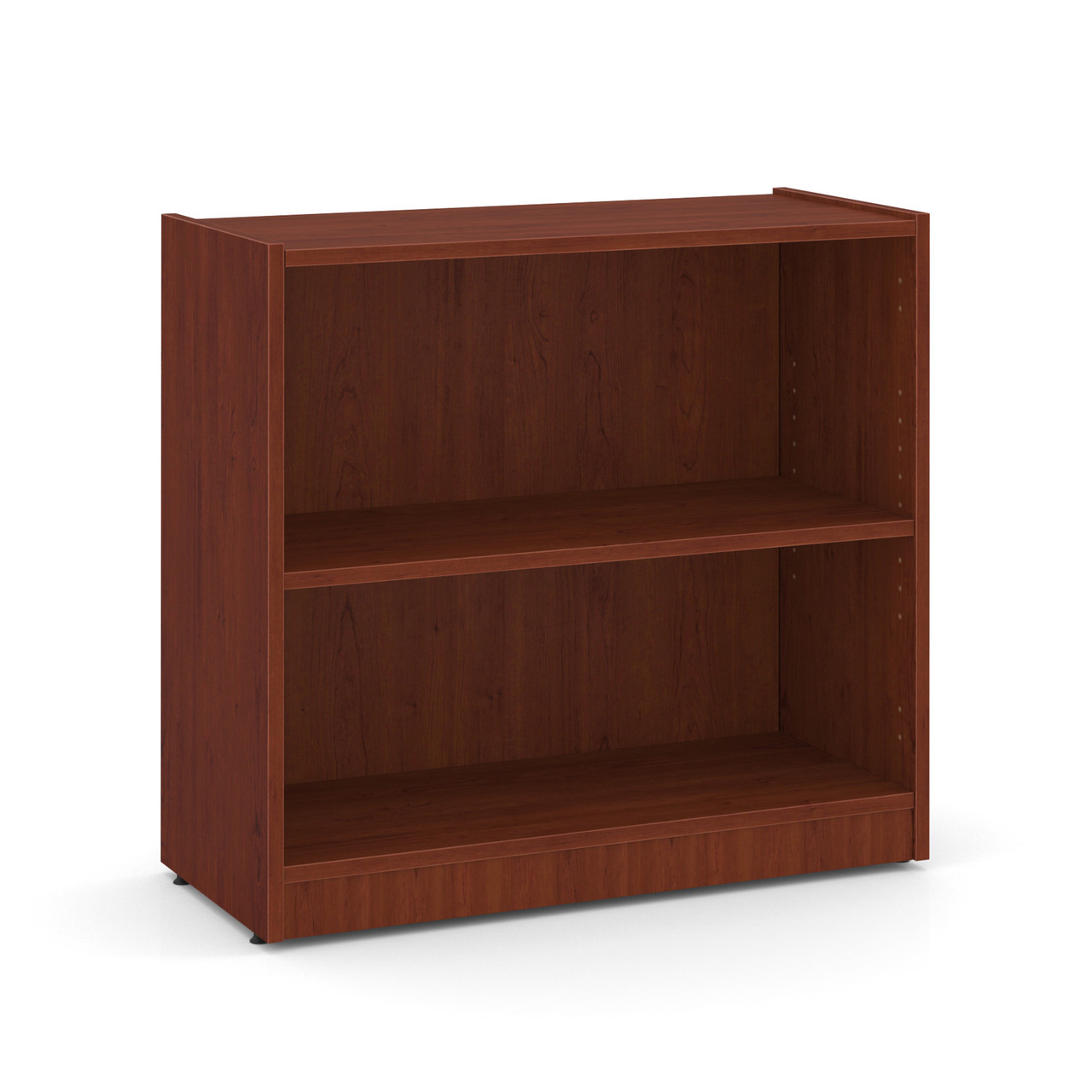 OfficeSource OS Laminate Bookcases Bookcase - 2 Shelves - Image 4