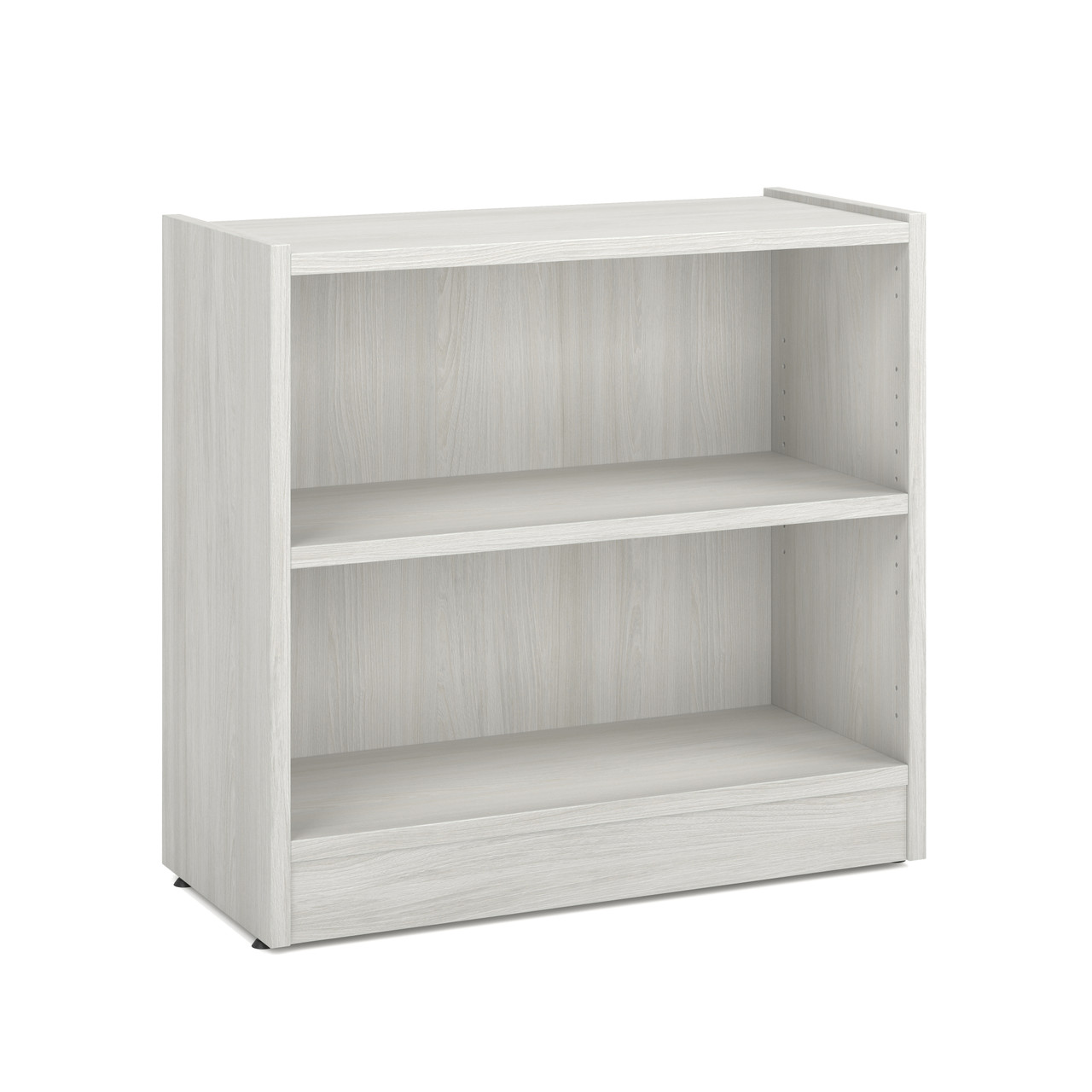 OfficeSource OS Laminate Bookcases Bookcase - 2 Shelves - Image 2