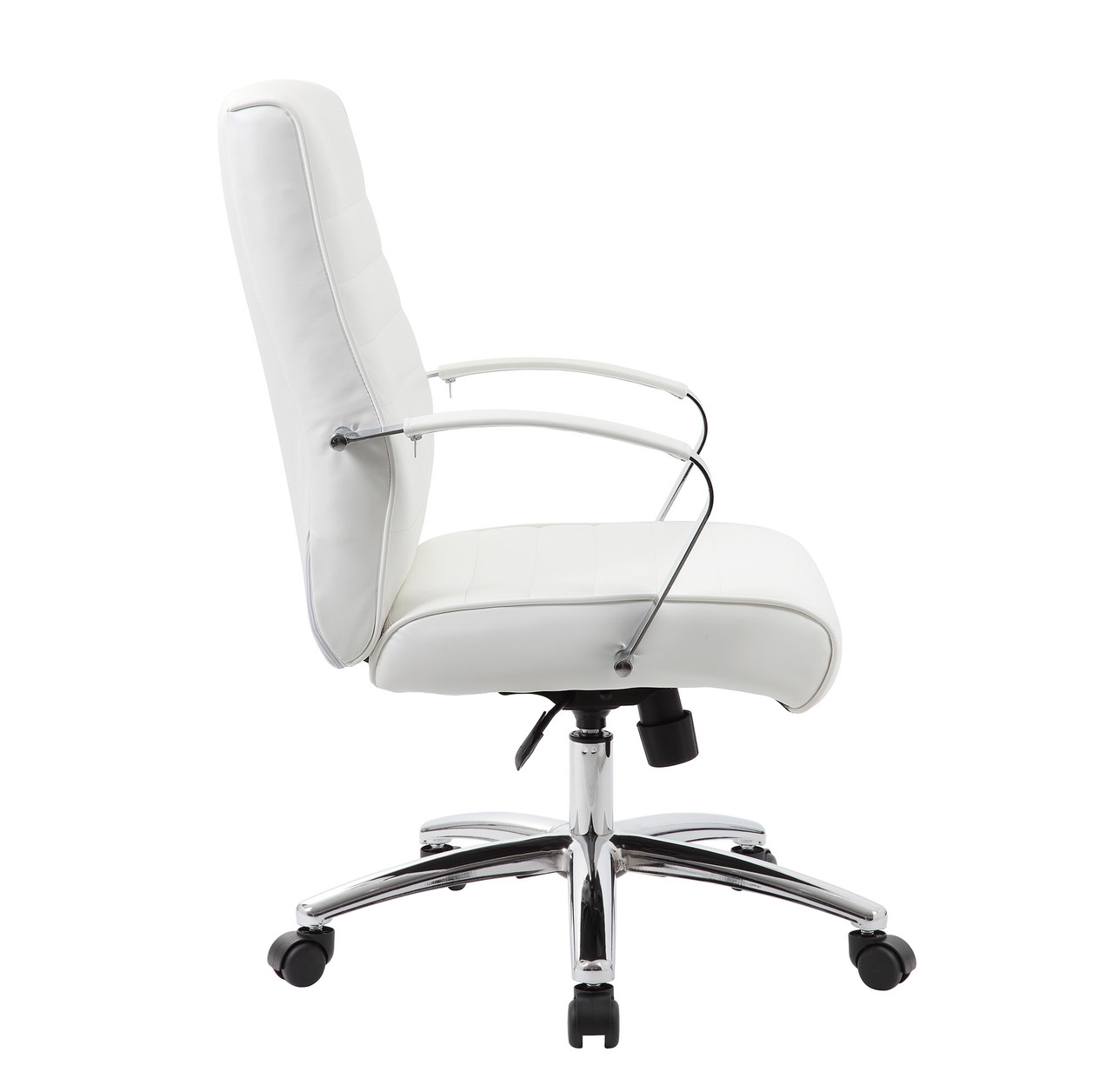 OfficeSource | Studio | Mid Back Chair with Chrome Frame - COE