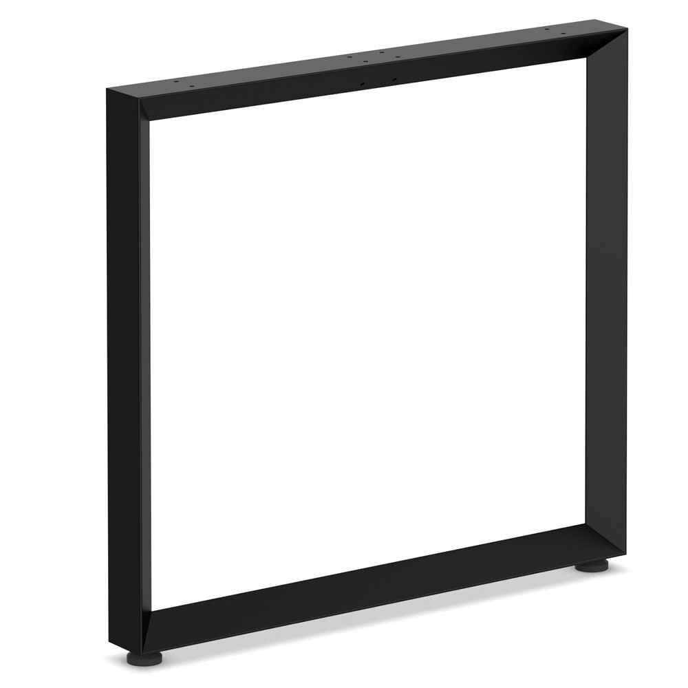 OfficeSource | Variant Collection | Beveled Style Leg Base - 29.9"W - Image 2