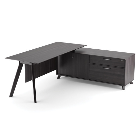 OfficeSource | Sienna | Optional Sliding Door for 9180 - Image 2