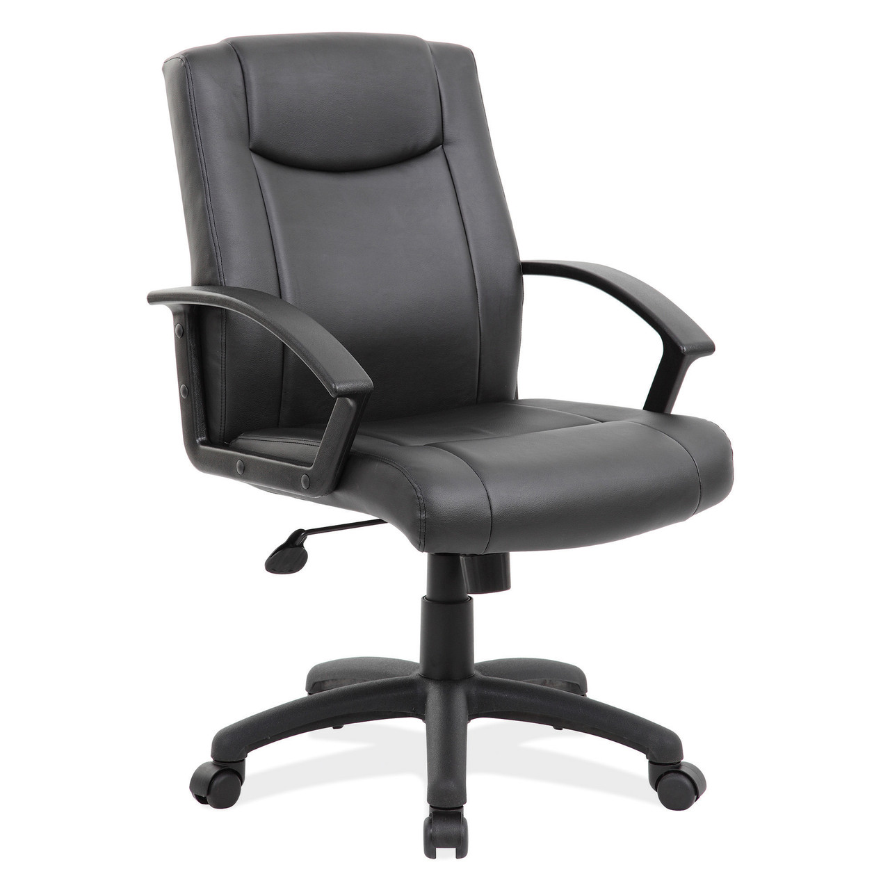 OfficeSource Advantage Collection Executive Mid Back with Black