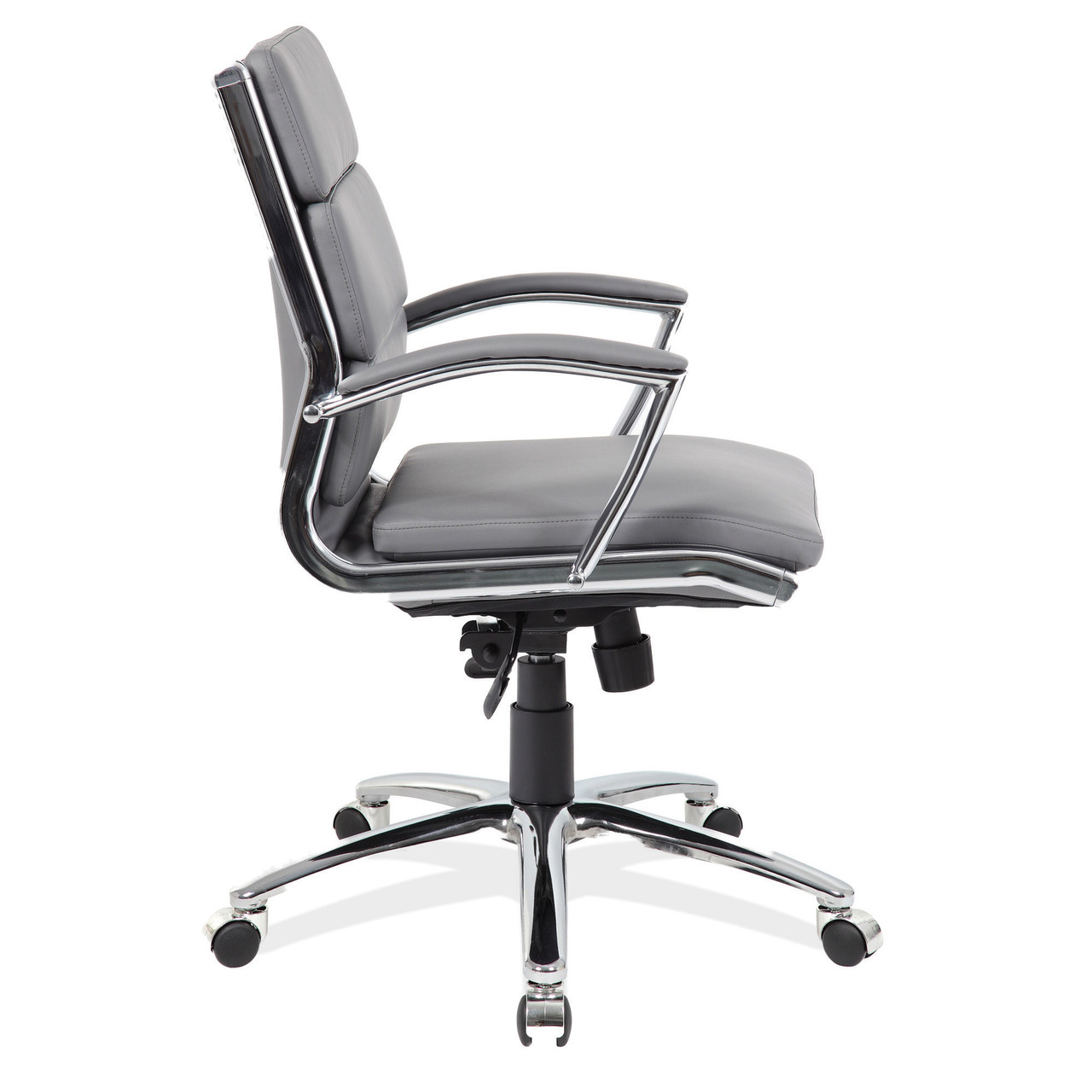 OfficeSource | Merak | Executive Mid Back with Chrome Frame - COE