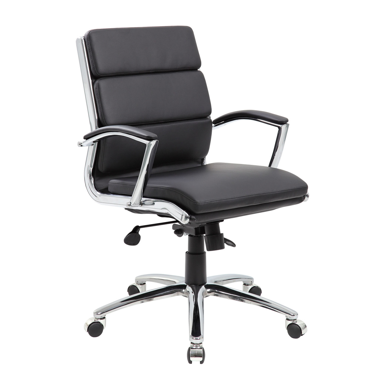 OfficeSource | Merak | Executive Mid Back with Chrome Frame - COE