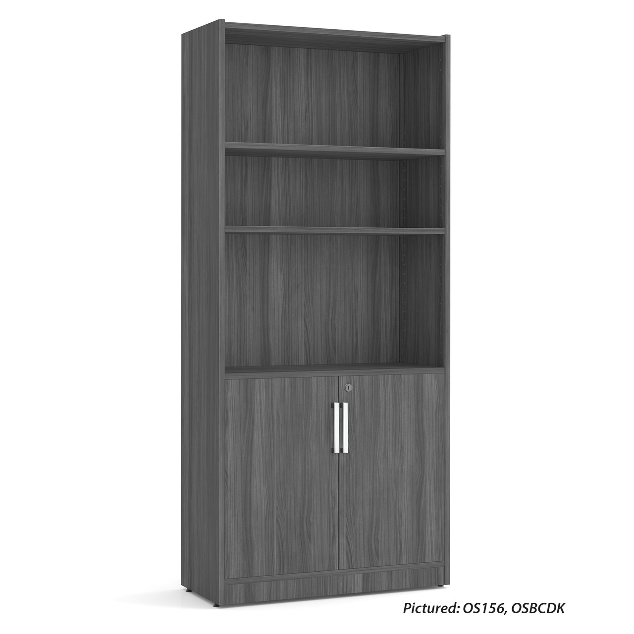 OfficeSource | OS Laminate Bookcases | Bookcase - 6 Shelves - COE