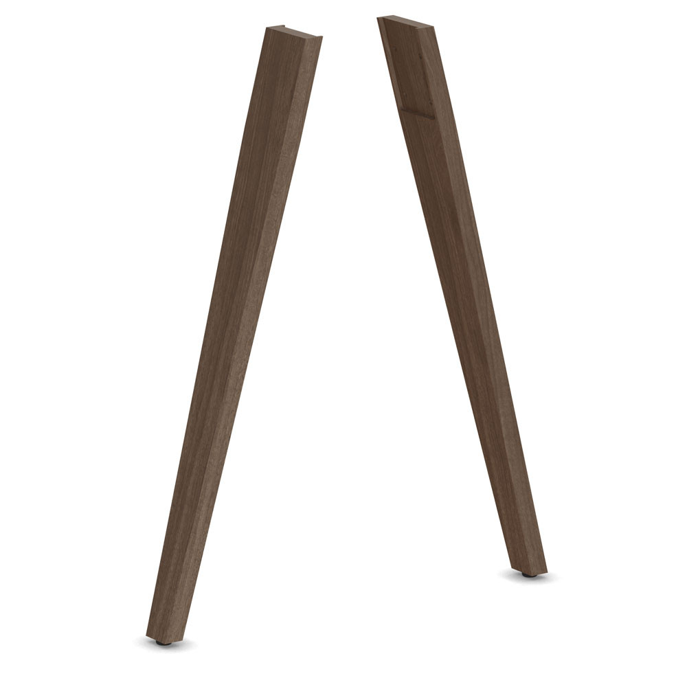 OfficeSource | OS Conference/Multi-Purpose | Oblique Wood Legs - Image 2