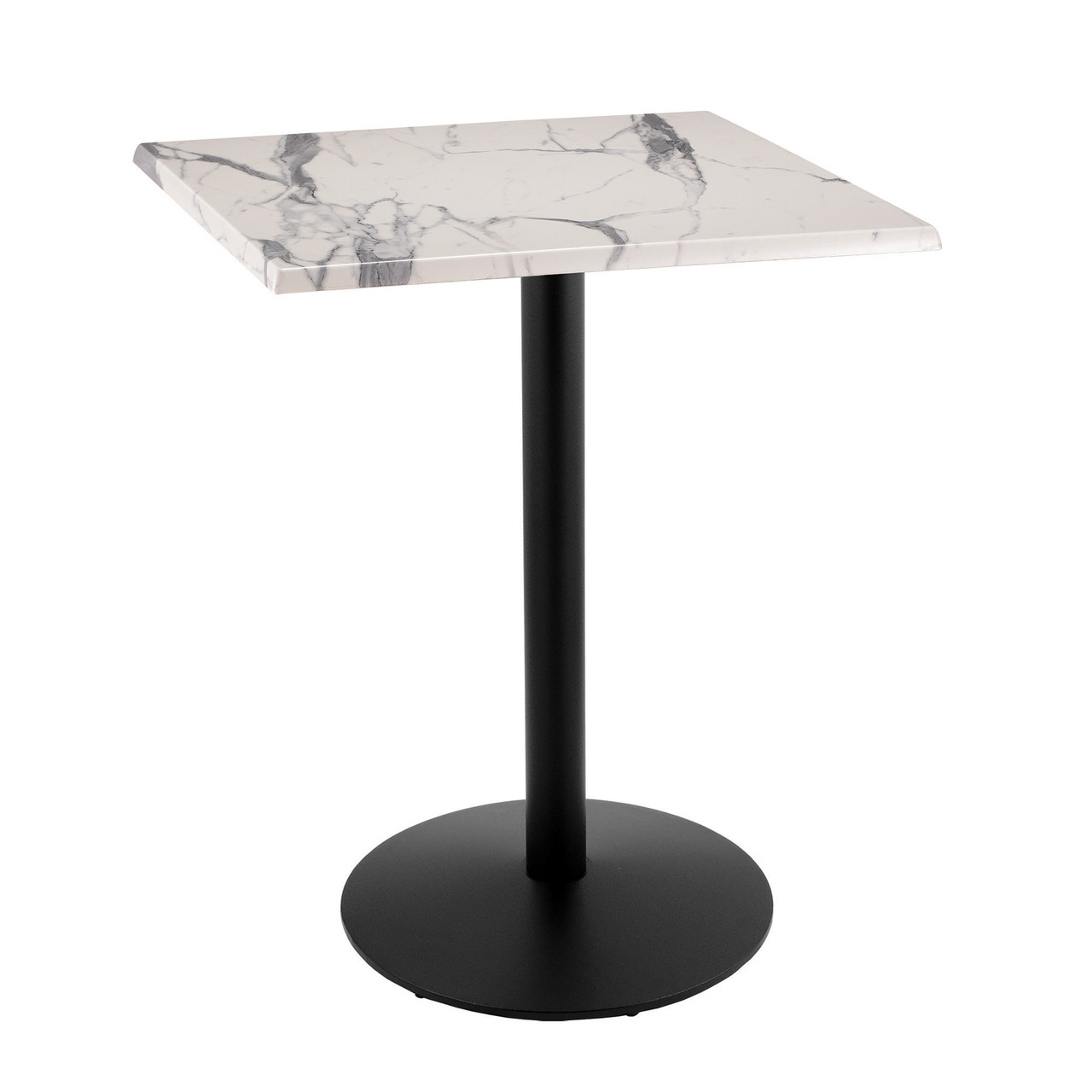 OfficeSource Robust Collection Indoor Cafe Height Round Table Base - Image 7