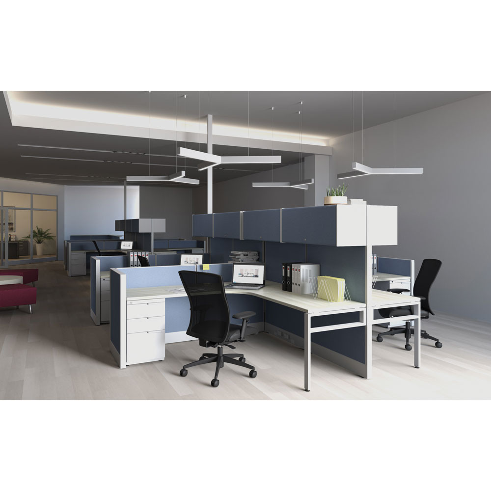 OfficeSource | Fuse | Fabric Covered Panel - 36" x 39" - Image 3