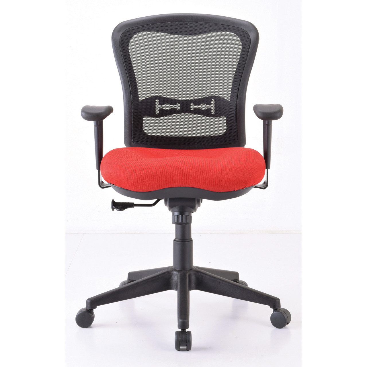 Office Source Lattice Mesh Chair with Thick Padded Seat