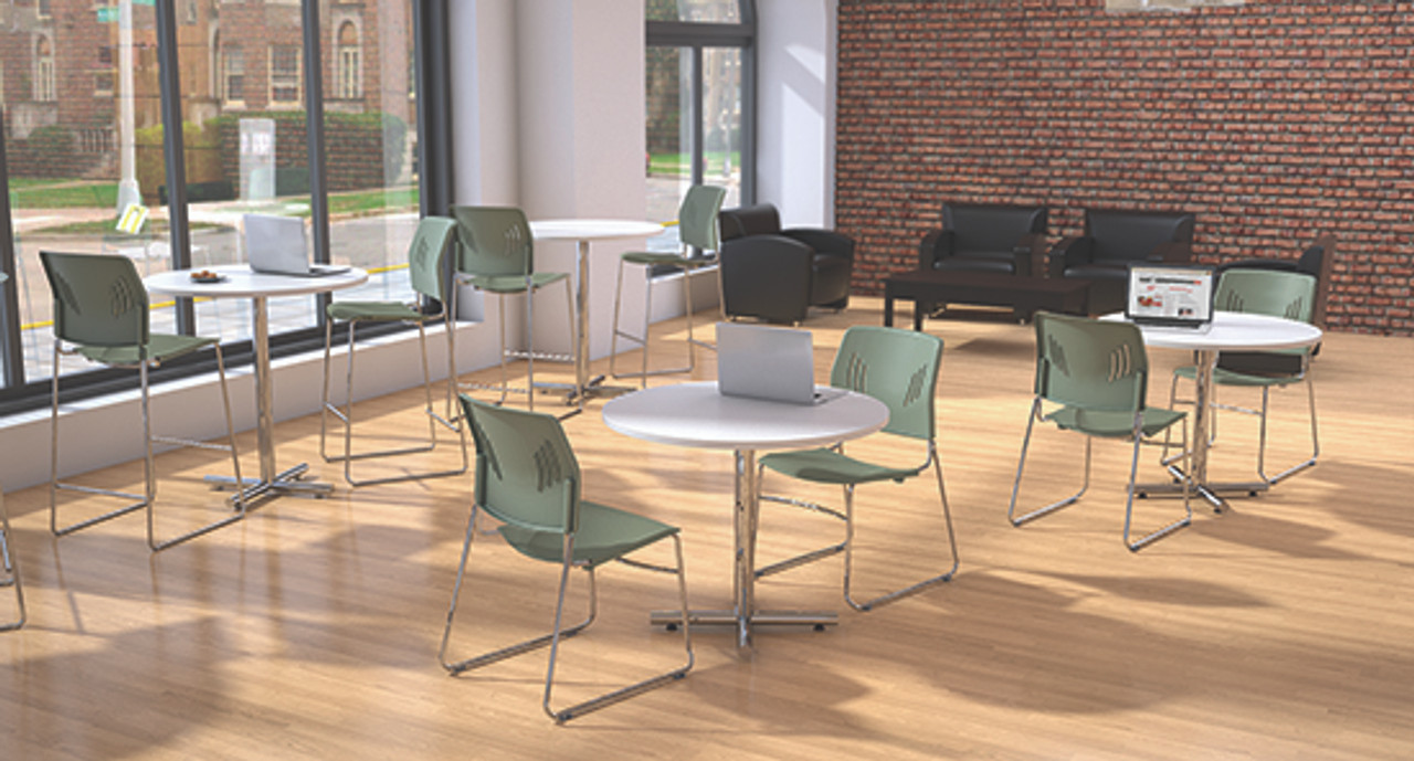 Global G48CH 48 Round Office Table