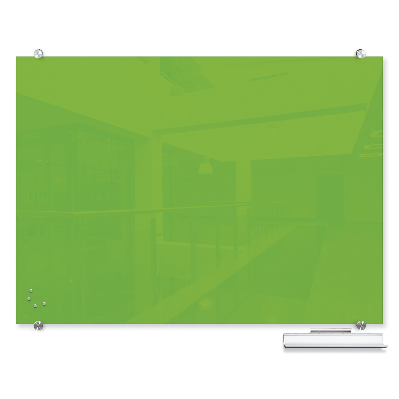 Colored Magnetic Glass Dry Erase Marker Boards