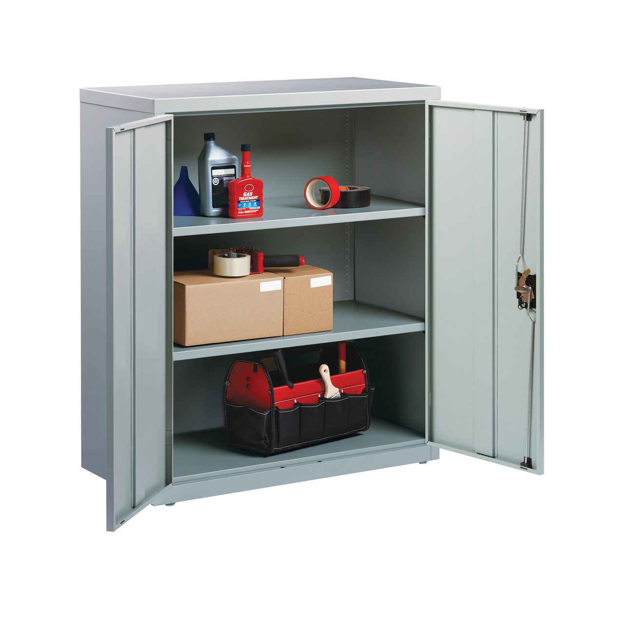 OfficeSource Steel Storage Cabinet Collection Storage Cabinet - 42