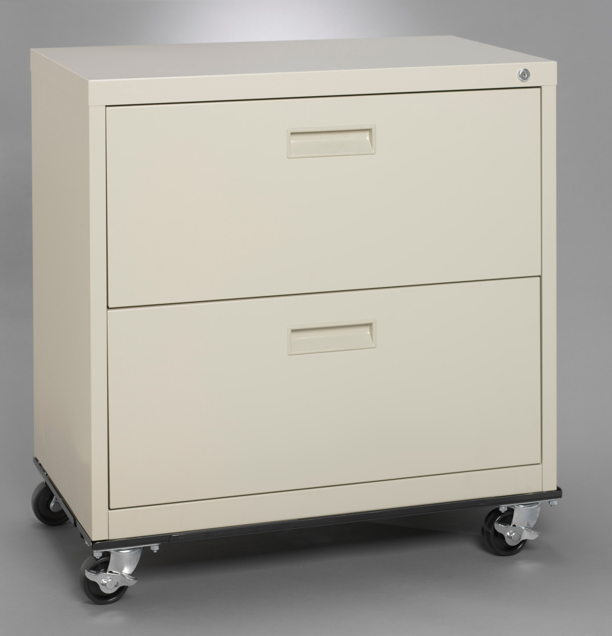 OfficeSource Steel Storage Cabinet Collection Commercial Cabinet Dolly - Image 2