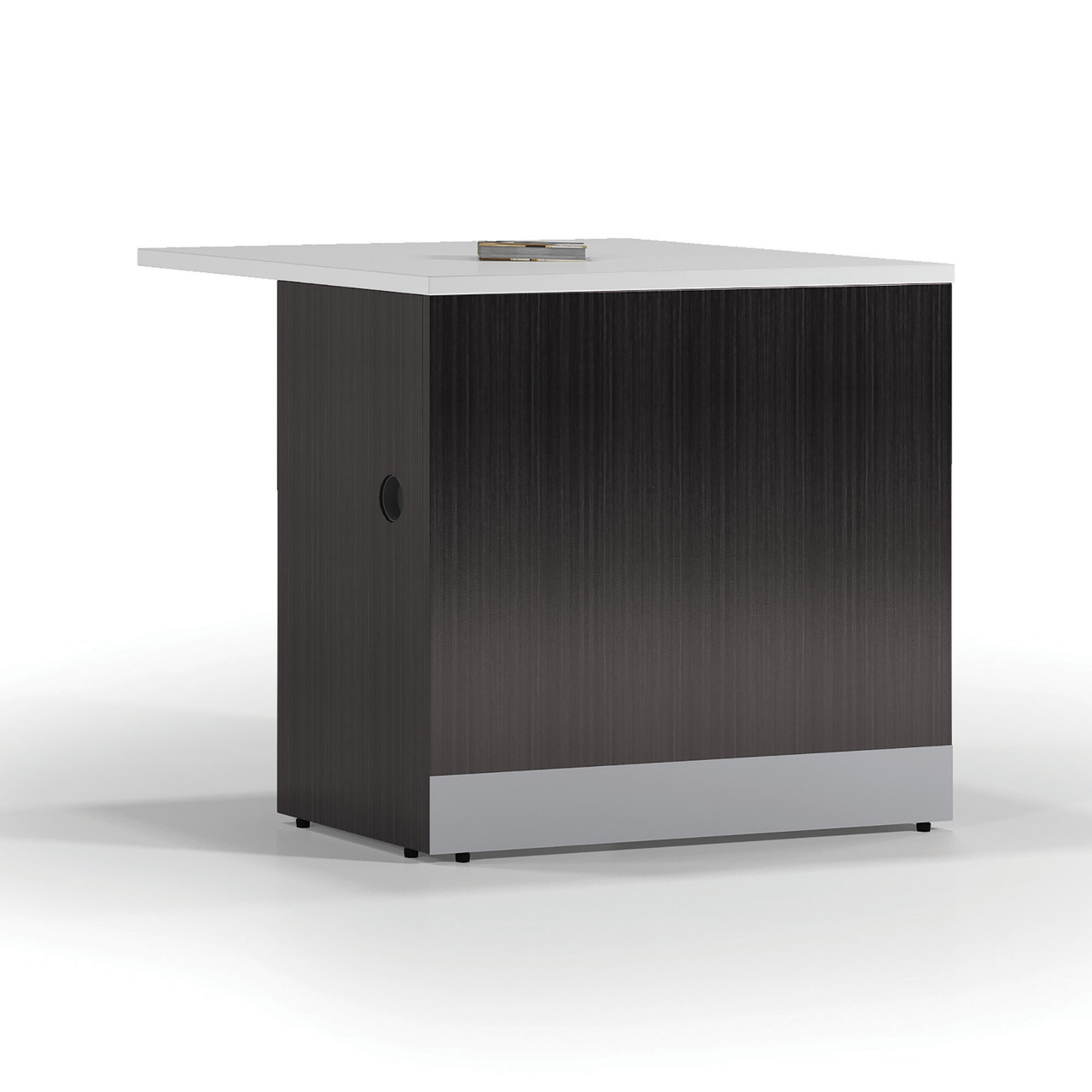 OfficeSource Cosmo Collection Reversible ADA Return - 31.5"W x 31.5"D - Image 2