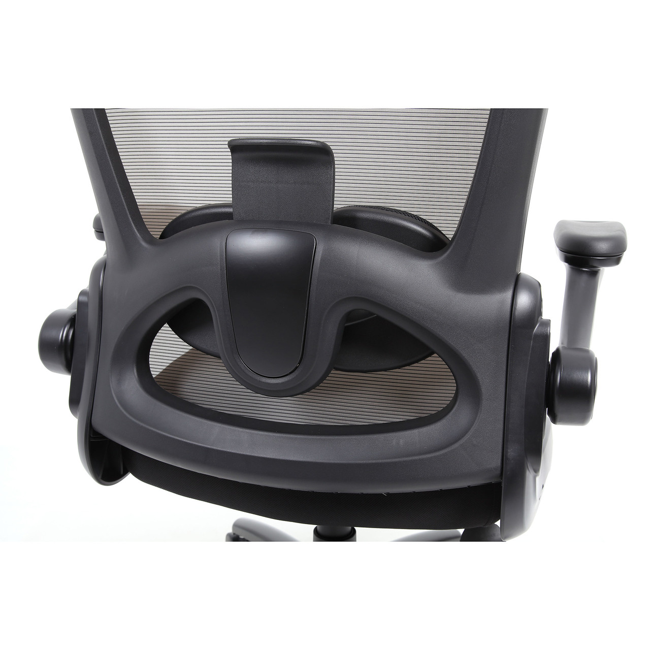 OfficeSource | Ryde | Big & Tall High Back Mesh Task Chair with Flip Arm - Image 8