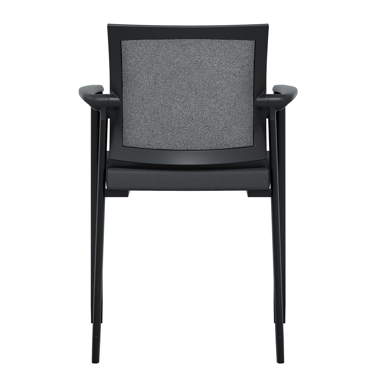 OfficeSource | Oslo | Mesh Back Stacking Guest Chair - COE