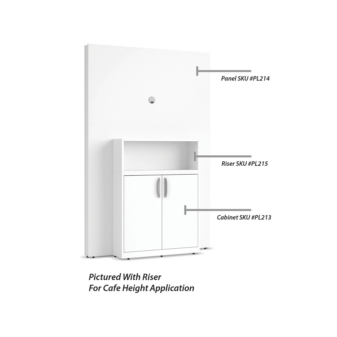 OfficeSource | Conference/Multi-Purpose Tables | Power Wall Complete Unit - Image 2
