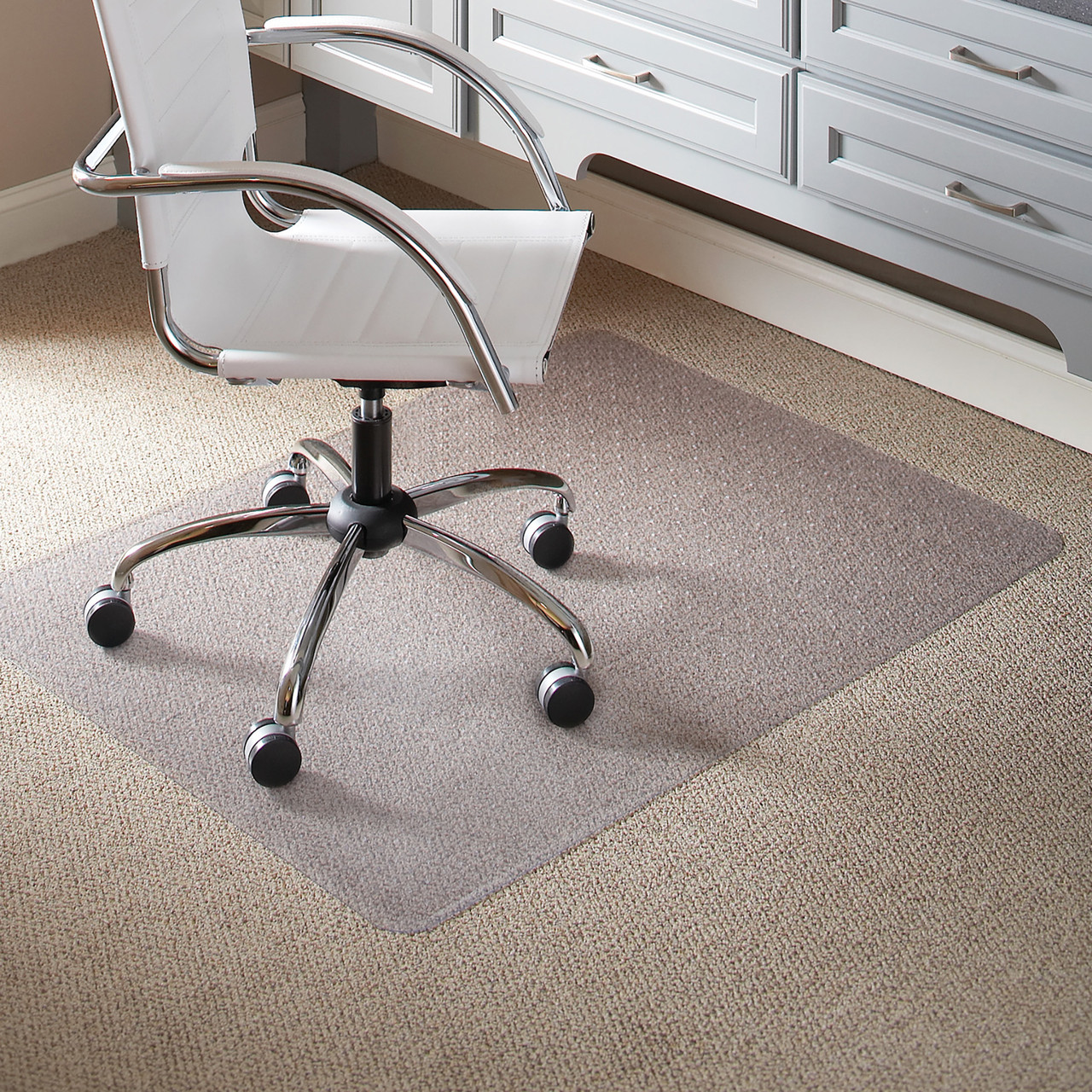 OfficeSource by ES Robbins Everlife Chair Mat for Low Pile Carpet