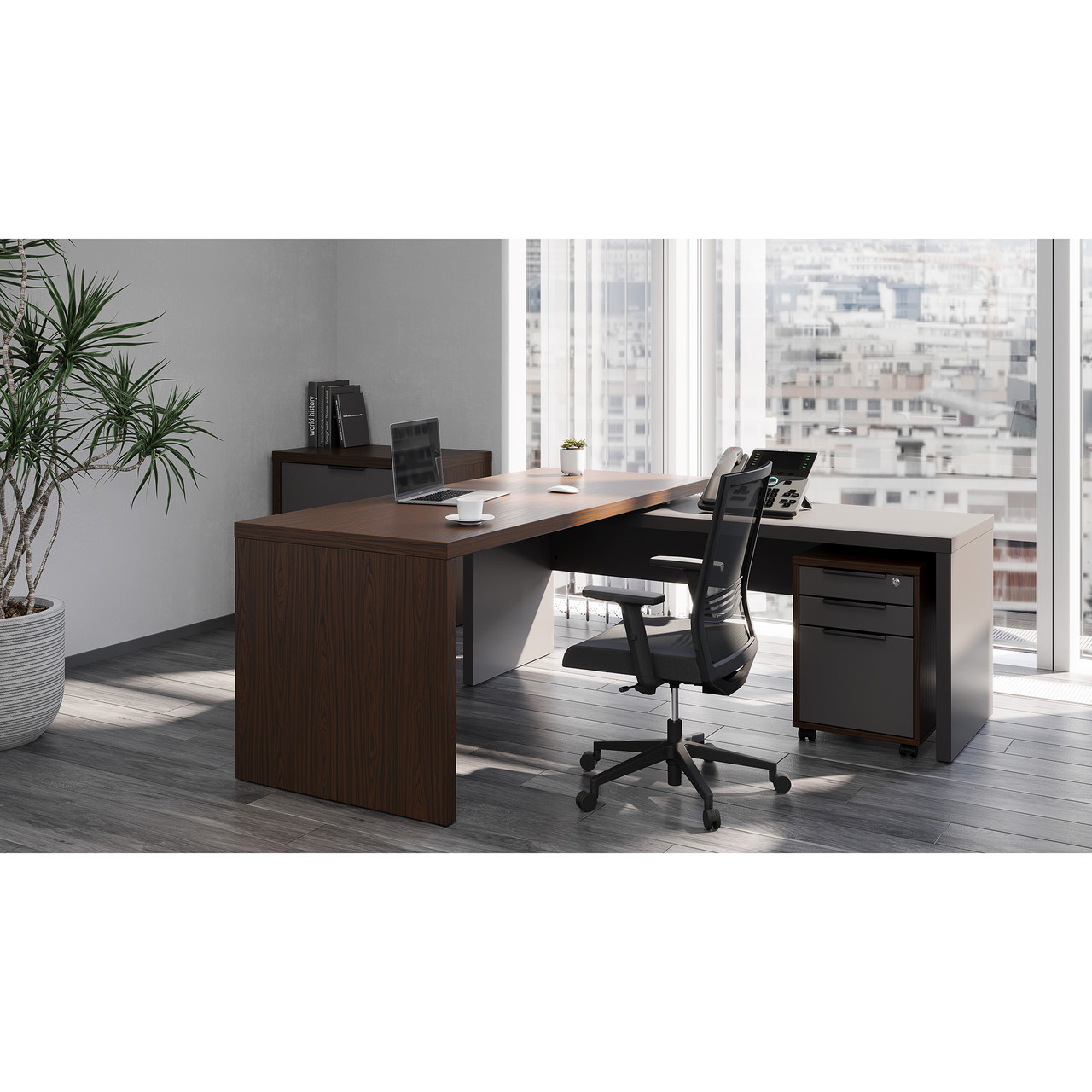 OfficeSource | Lucca | Mobile Pedestal - Box/File - Image 3