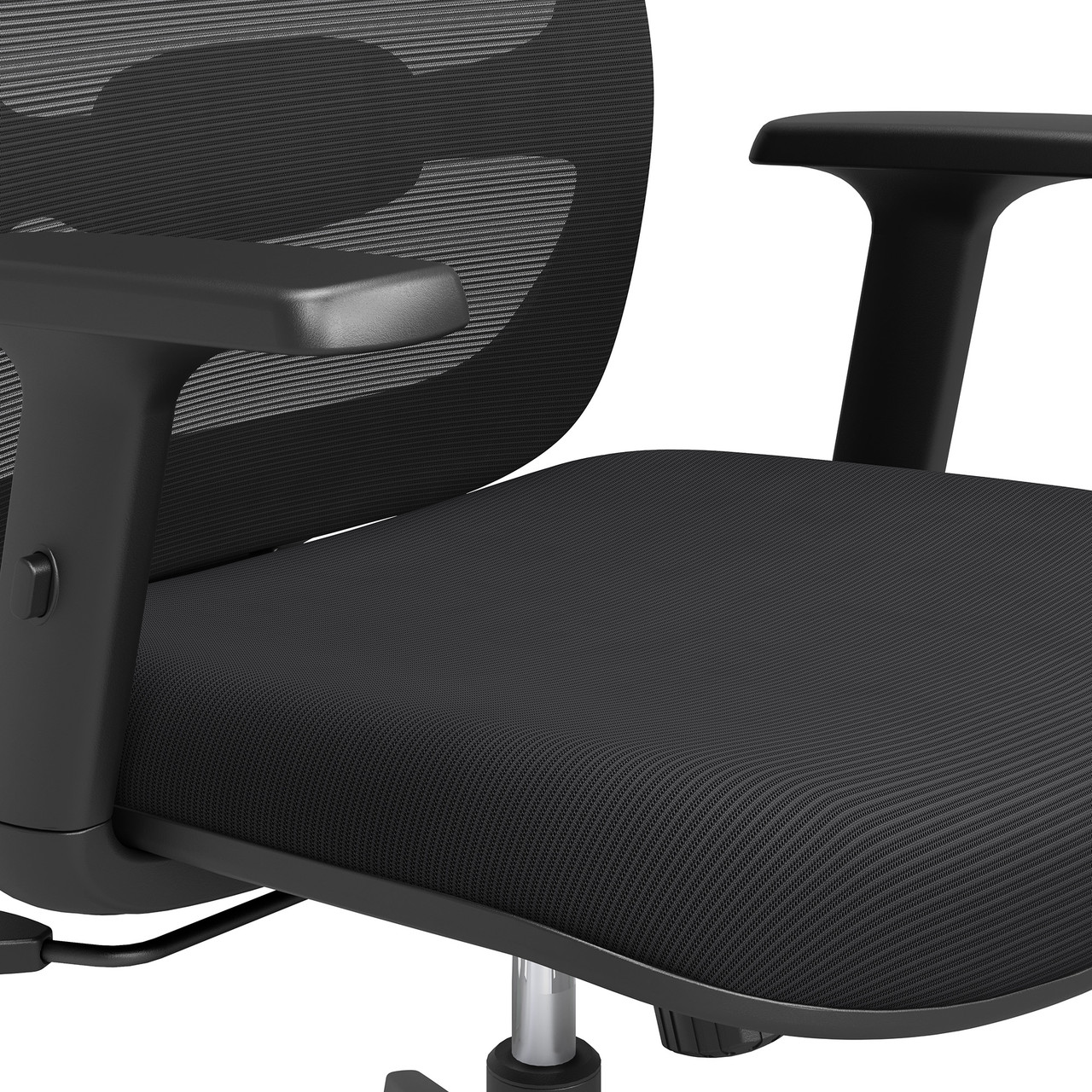 OfficeSource | Orion | Mesh Back Task Chair with Black Frame - Image 4