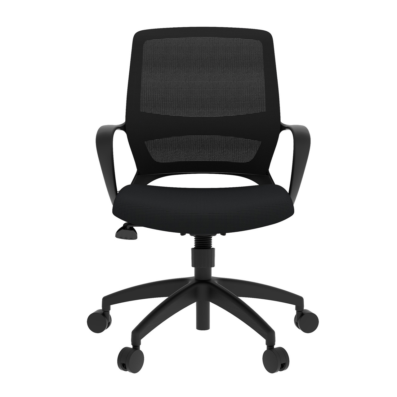 OfficeSource | Orion | Mesh Back Conference Chair with Black Frame - Image 2