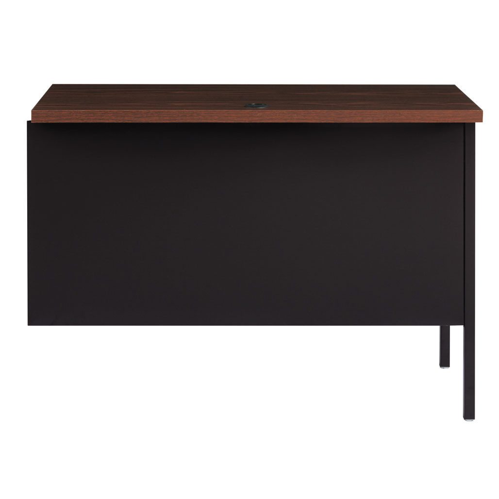 OfficeSource | Raleigh | 42"W Single Pedestal Steel Return - Image 4