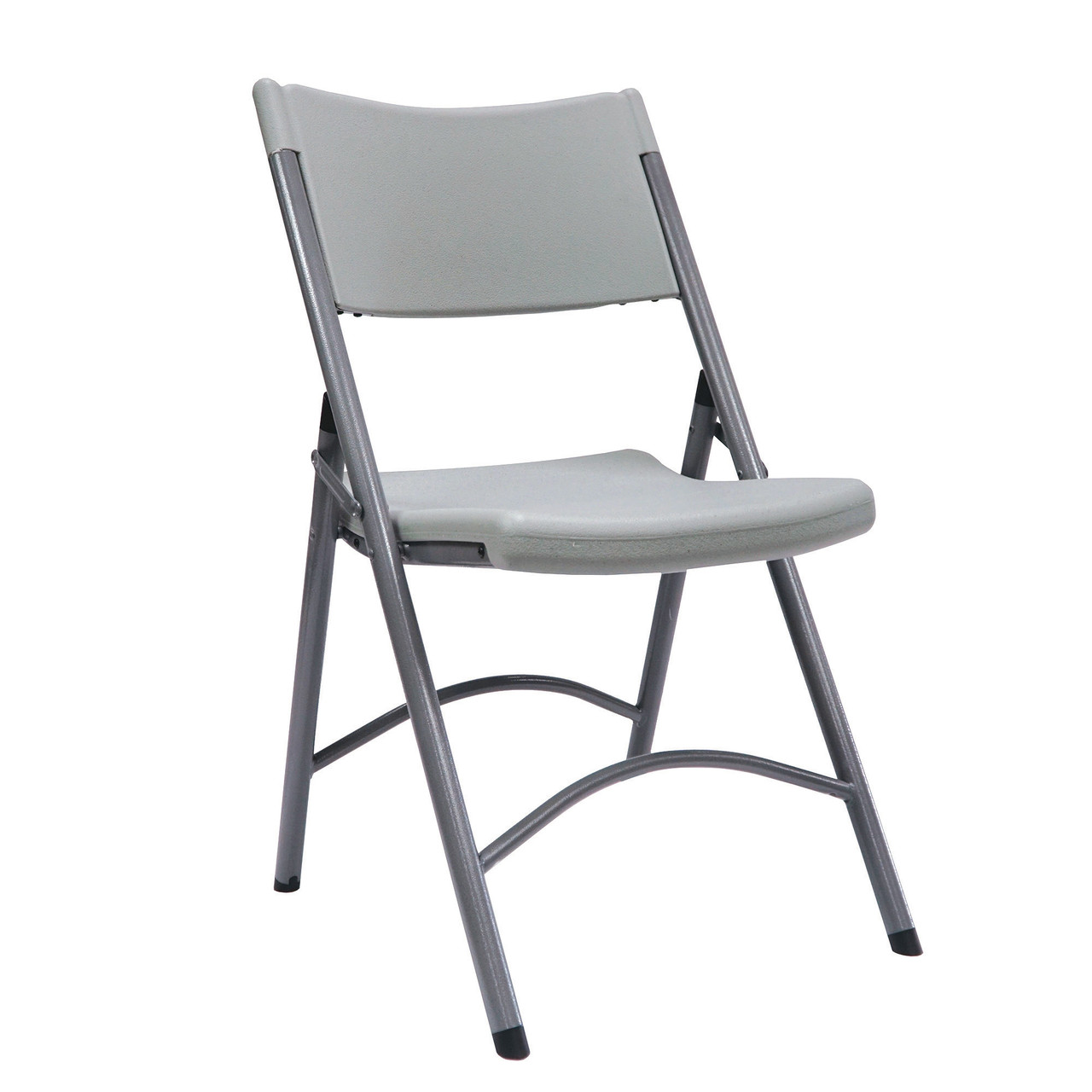 OfficeSource Blow Molded Folding Chairs Plastic Blow-Molded