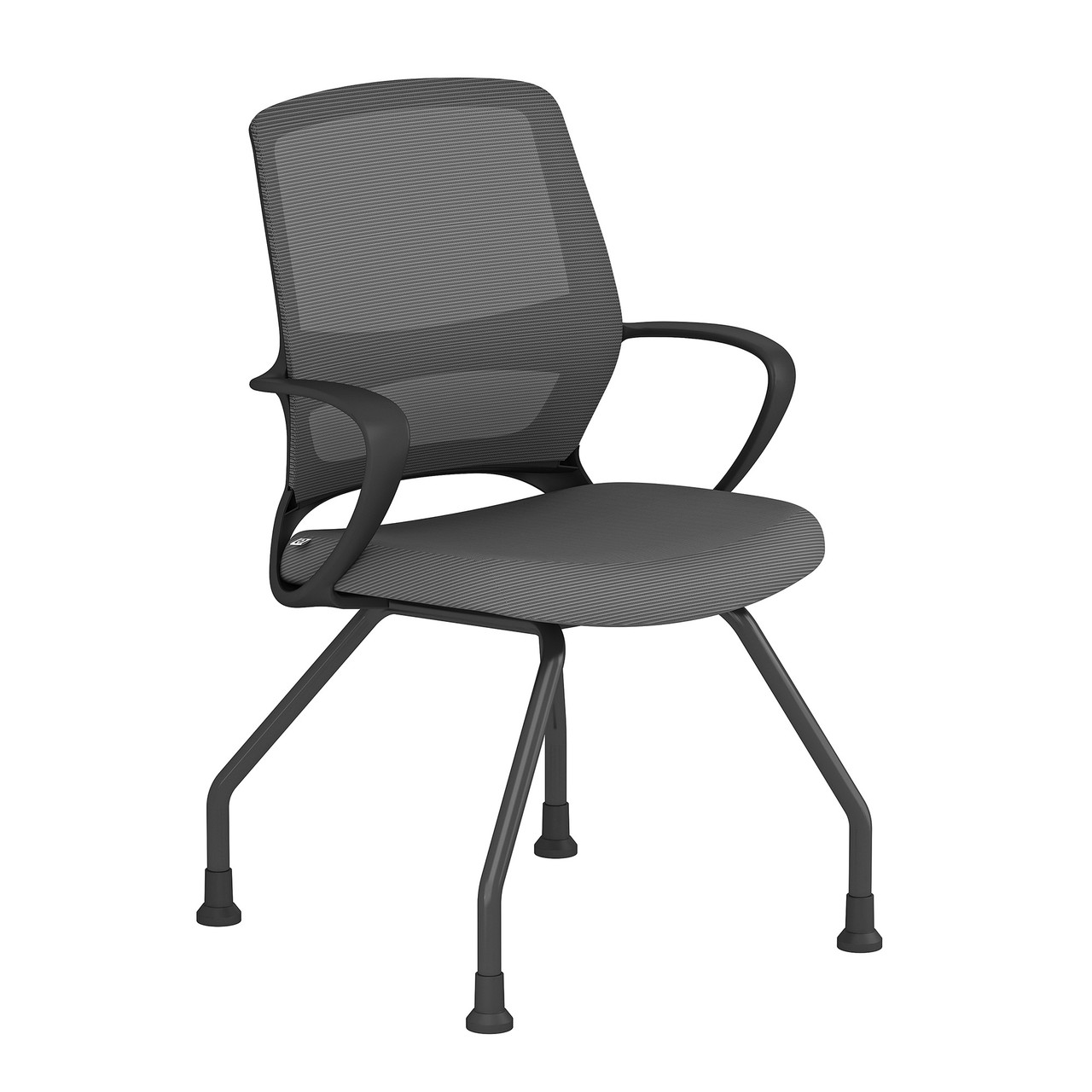 OfficeSource | Orion | Mesh Back Guest Chair with Black Frame