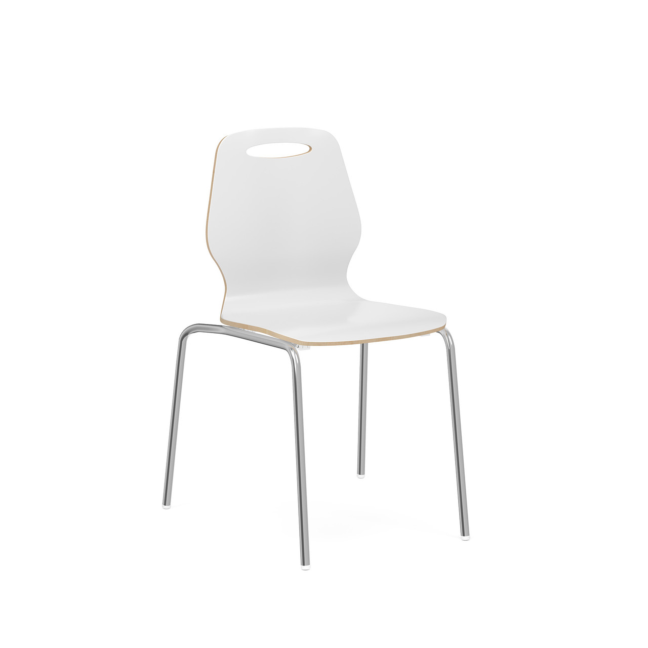 OfficeSource | Shay | Hourglass Bentwood Standard Height Café Chair - Set of 2 - Image 7