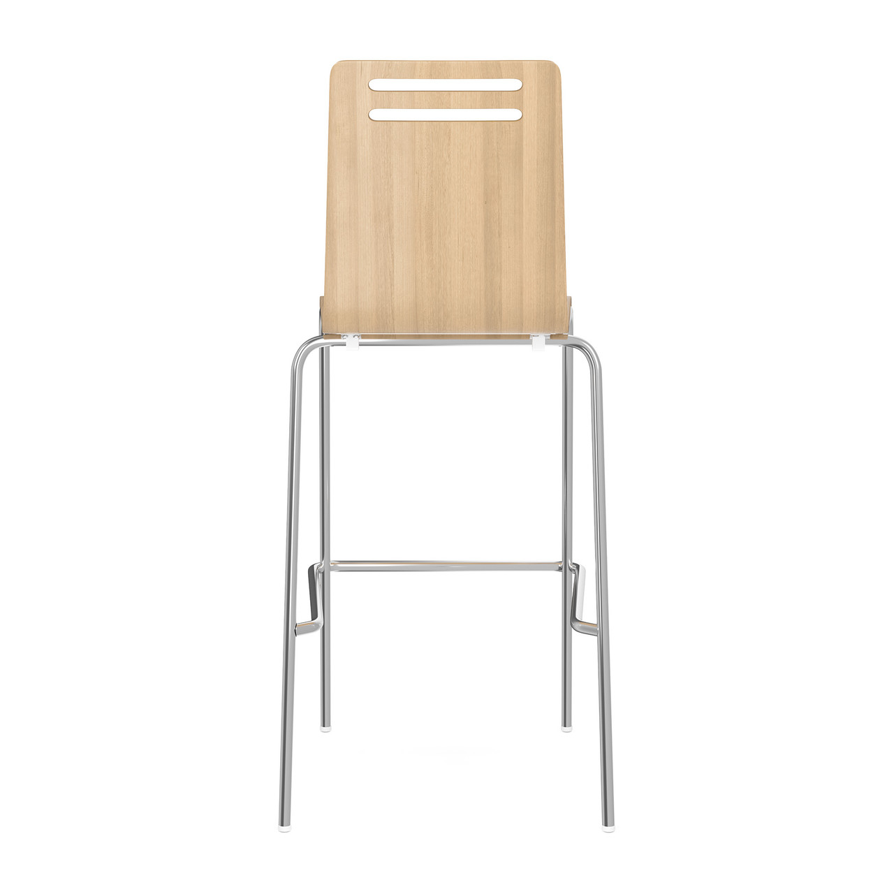 OfficeSource | Rowan | Square Bentwood Bar Height Café Stool - Set of 2 - Image 5