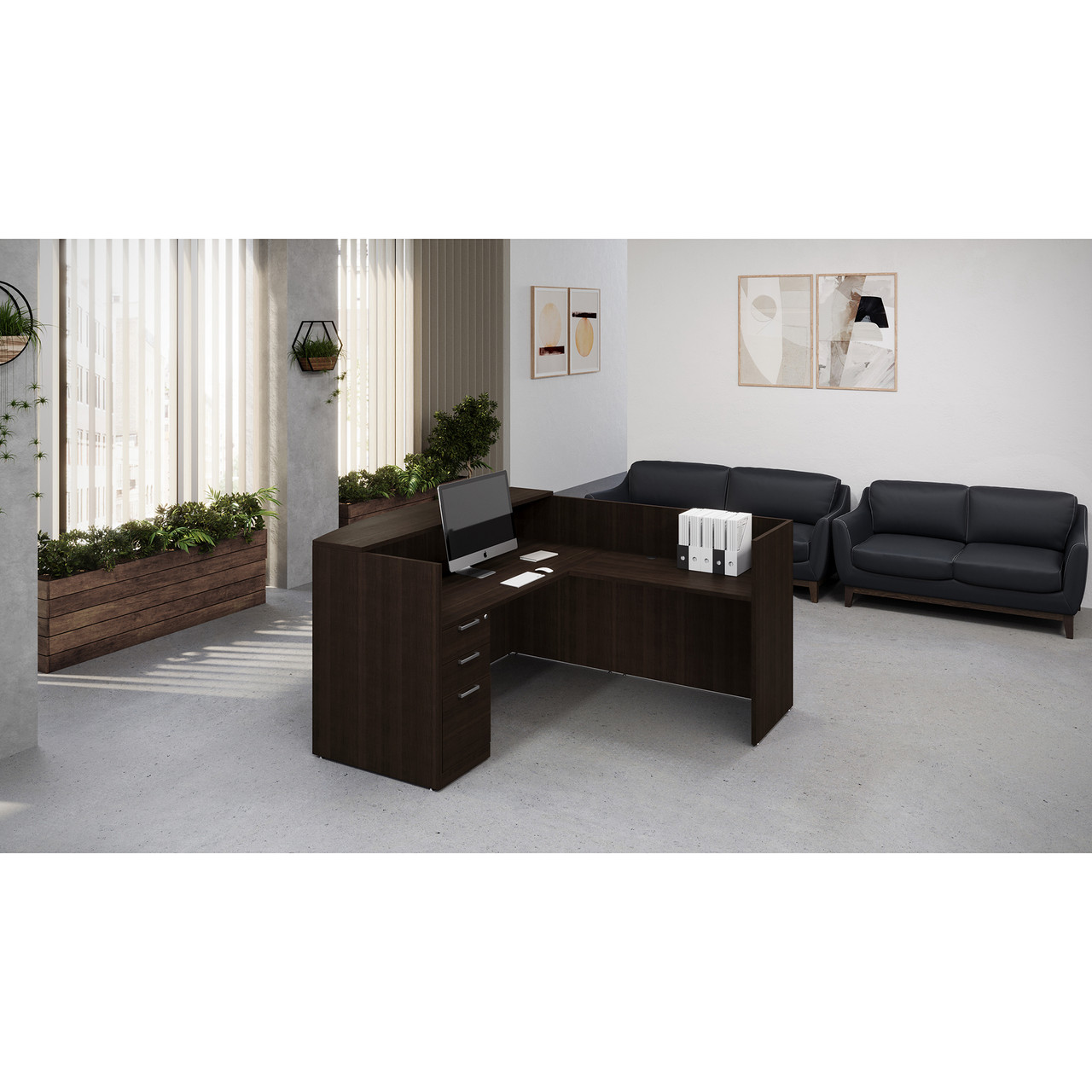 OfficeSource Harper Loveseat - Image 7