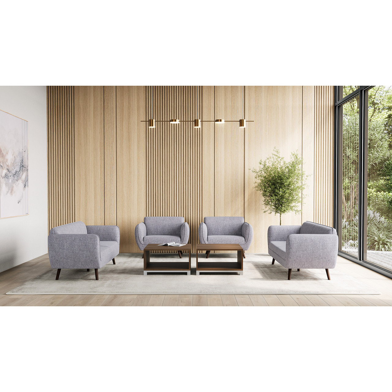 OfficeSource Mason Sofa - Image 7