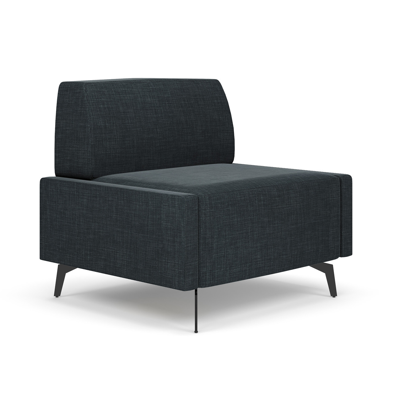 OfficeSource | Saxon | Modular Reception Seating Short Right Arm - Image 4