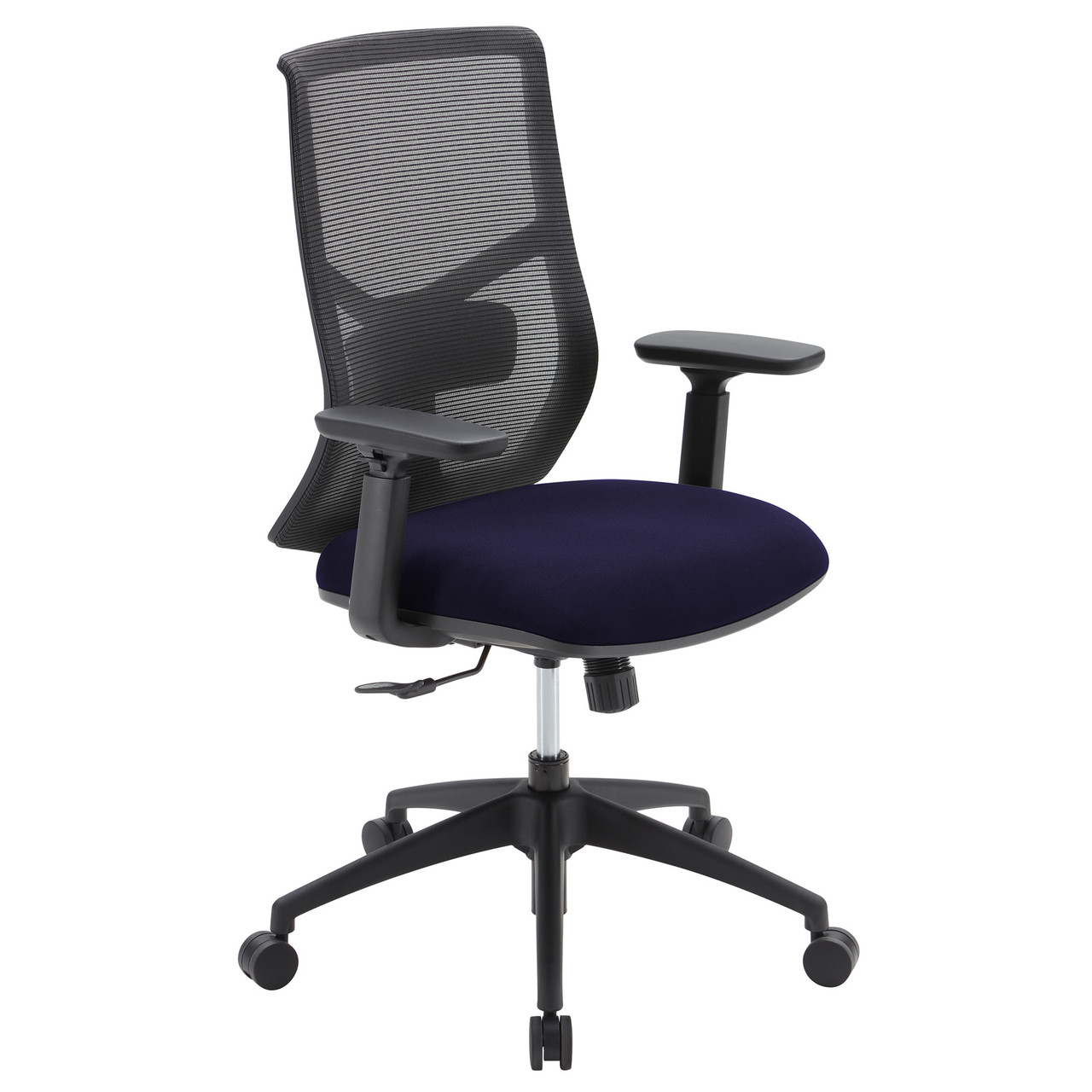 OfficeSource Starlight High Back Basic Task Chair with Black Frame