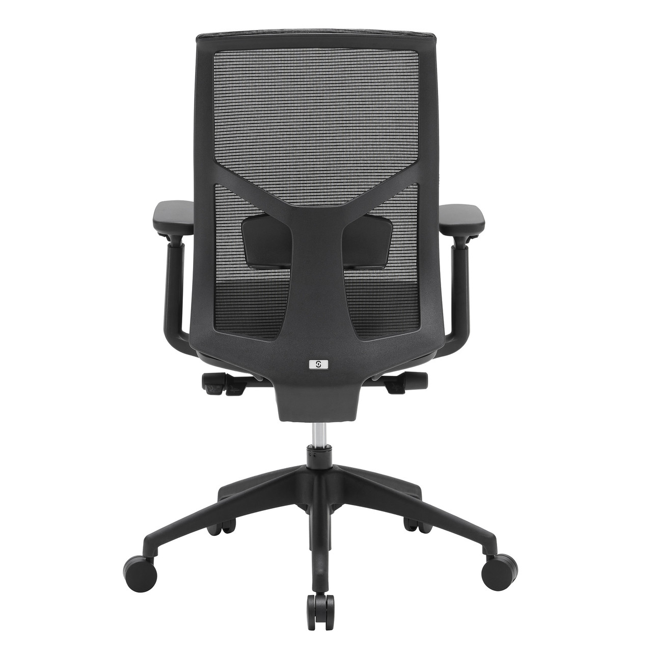 OfficeSource Starlight High Back Max Task Chair with Black Frame and Seat Slider - Image 9