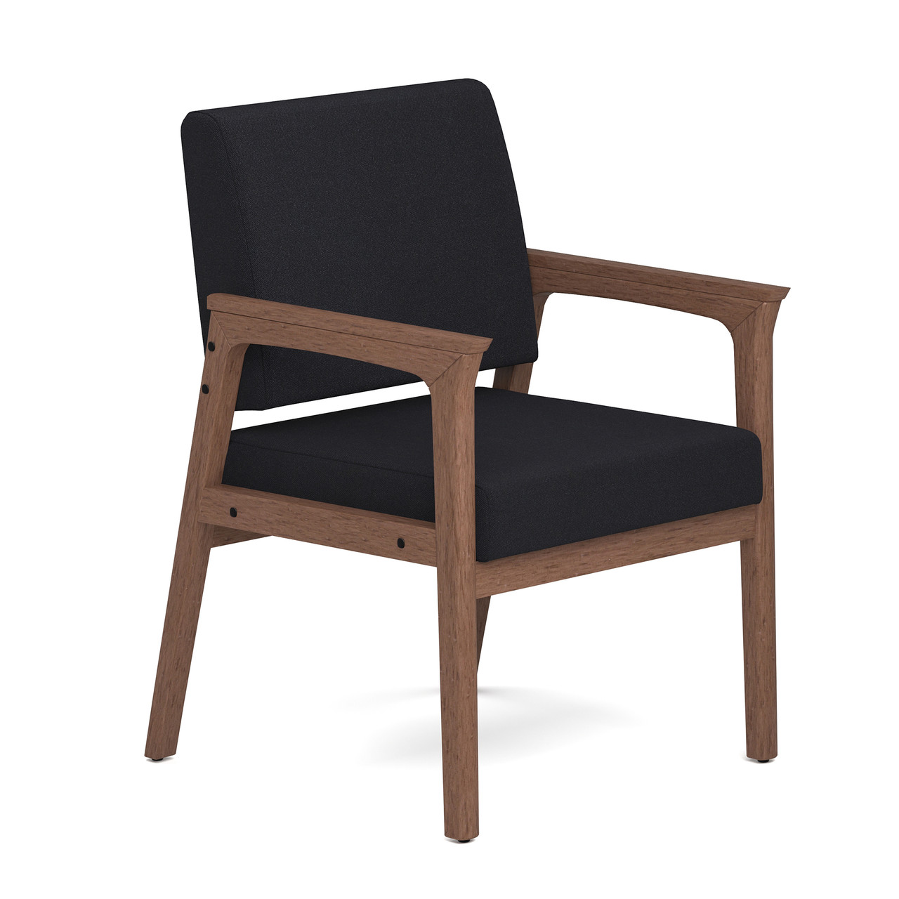 OfficeSource Aiden Single Seat with Full Arm - COE Distributing