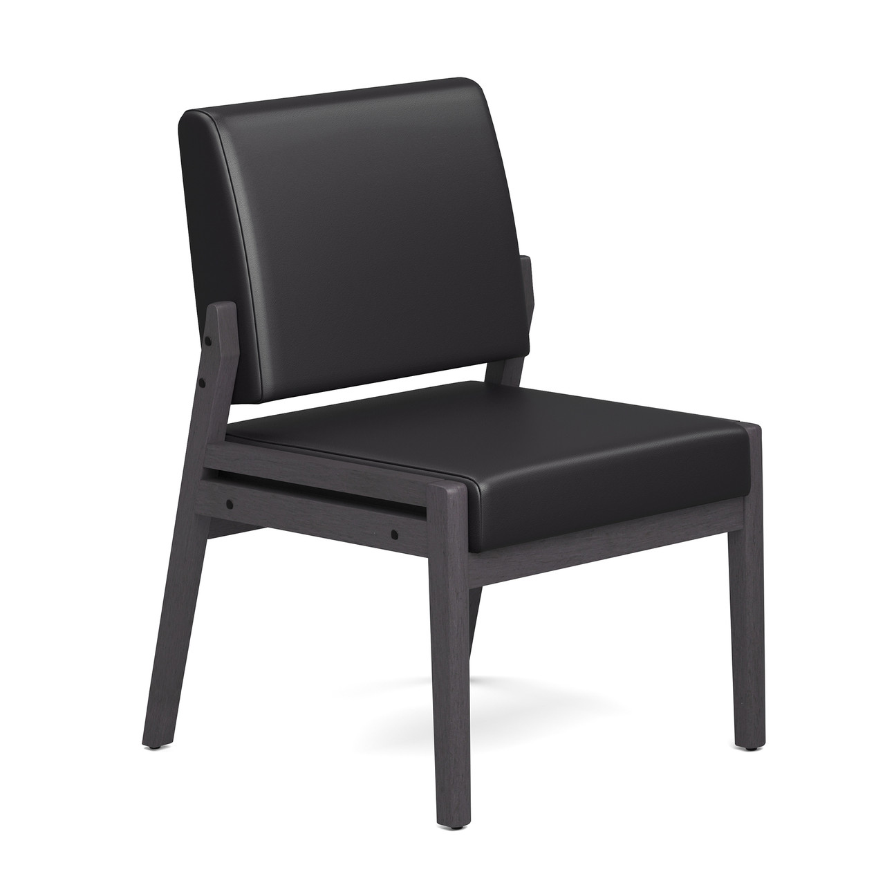 OfficeSource Aiden Single Seat with Half Arm - Image 7
