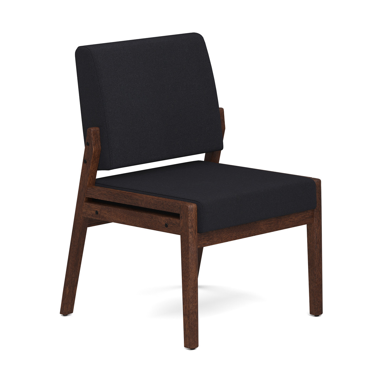 OfficeSource Aiden Single Seat with Half Arm - Image 6