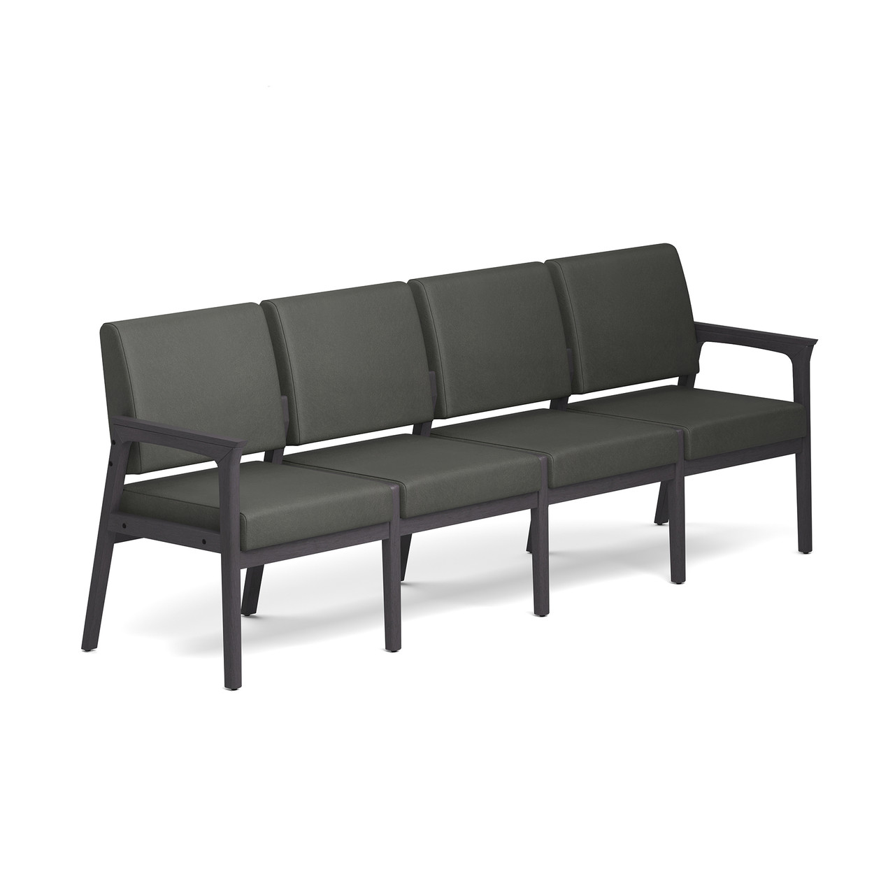 OfficeSource Aiden 4-Seater with Half Arm - Image 5