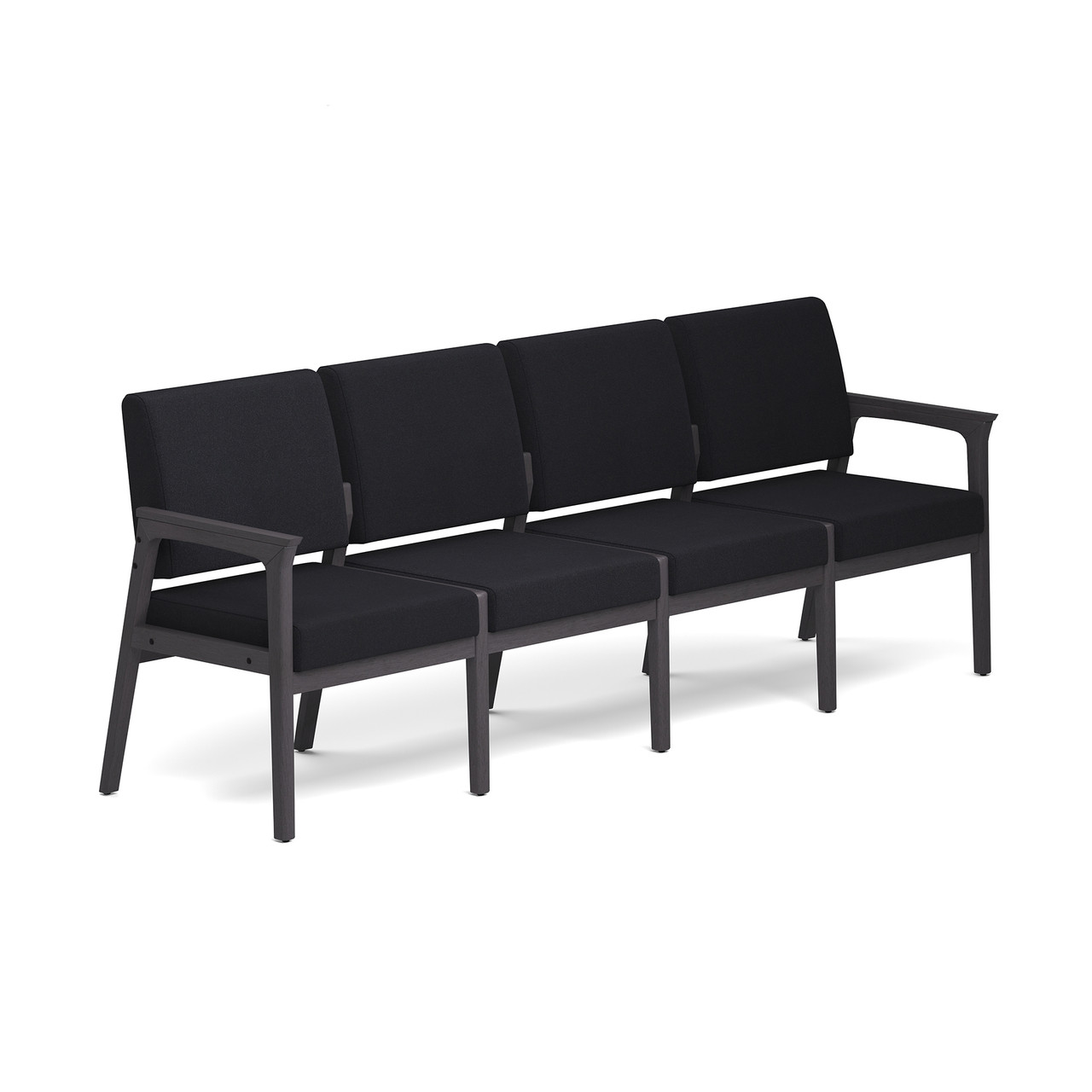 OfficeSource Aiden 4-Seater with Half Arm - Image 6