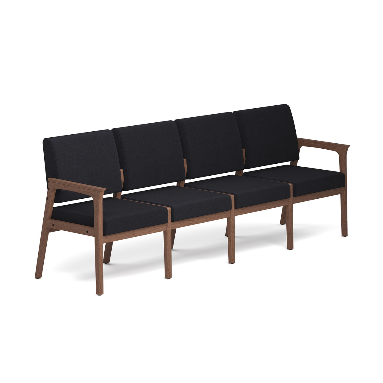 OfficeSource Aiden 4-Seater with Half Arm - Image 9