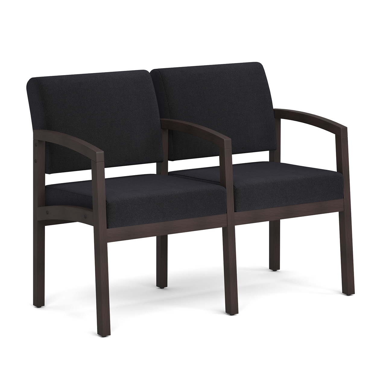 OfficeSource Baker 2-Seater with Full Arm - Image 7