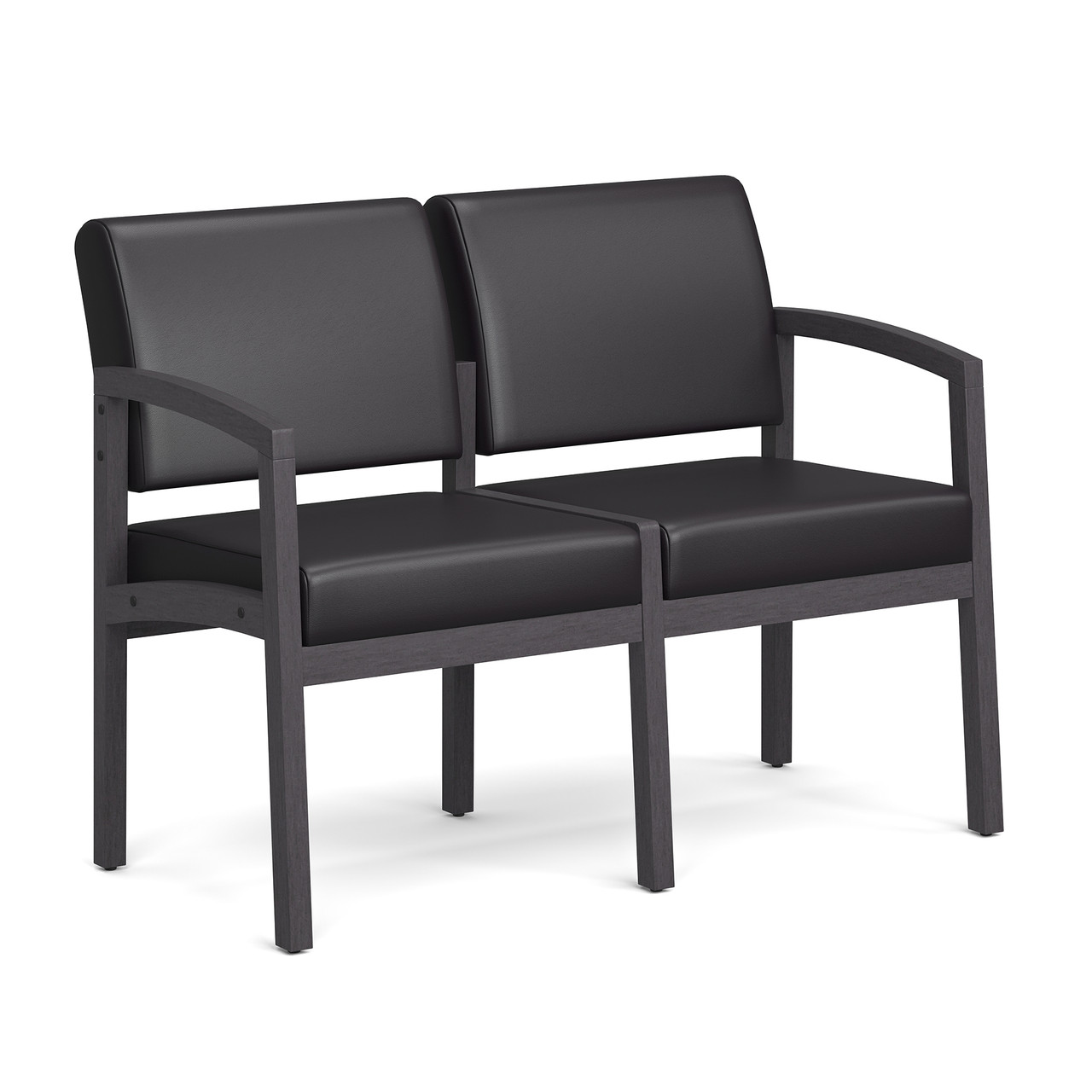 OfficeSource Baker 2-Seater with Half Arm - Image 4