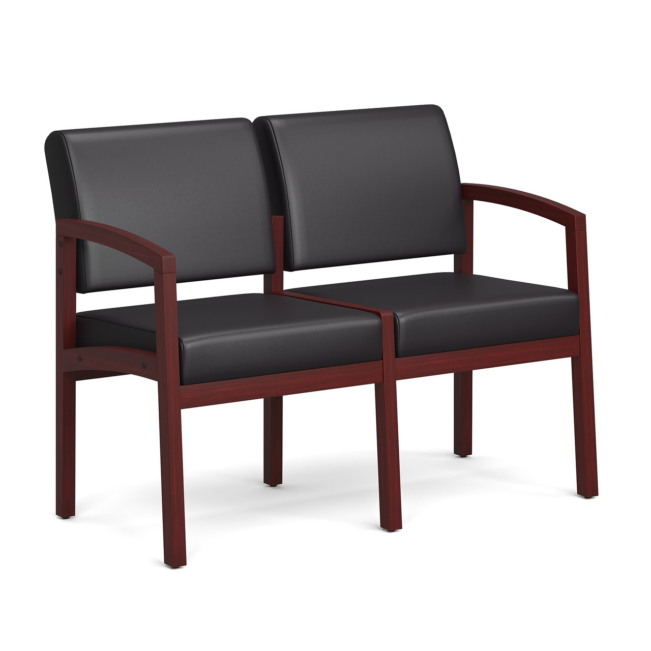 OfficeSource Baker 2-Seater with Half Arm - Image 6