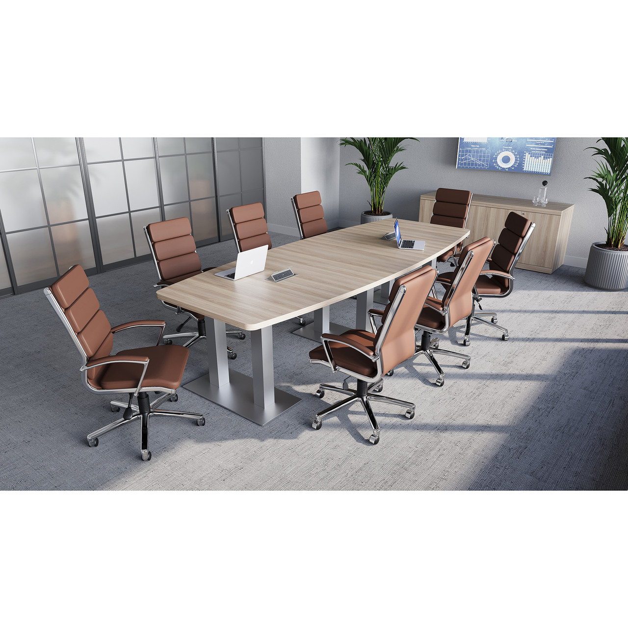 OfficeSource Pop-Up Power Insert with 6' Power Cord - Image 3