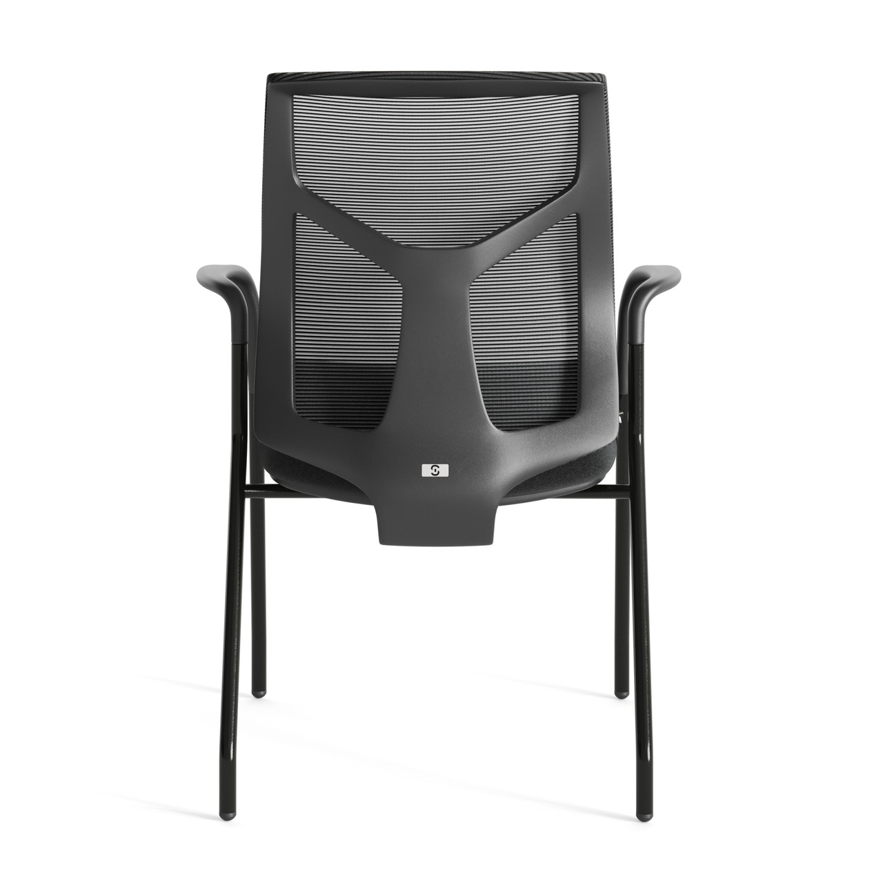 OfficeSource Starlight Executive Guest Chair with Black Frame - Image 9