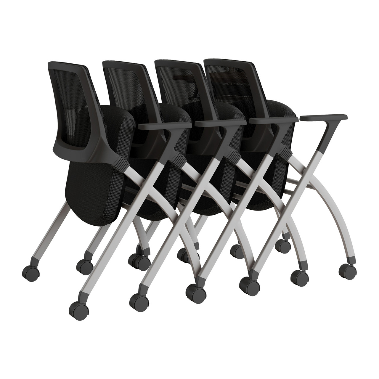 Vista Flex-Back Nesting Chair - Set of 2 - Image 4