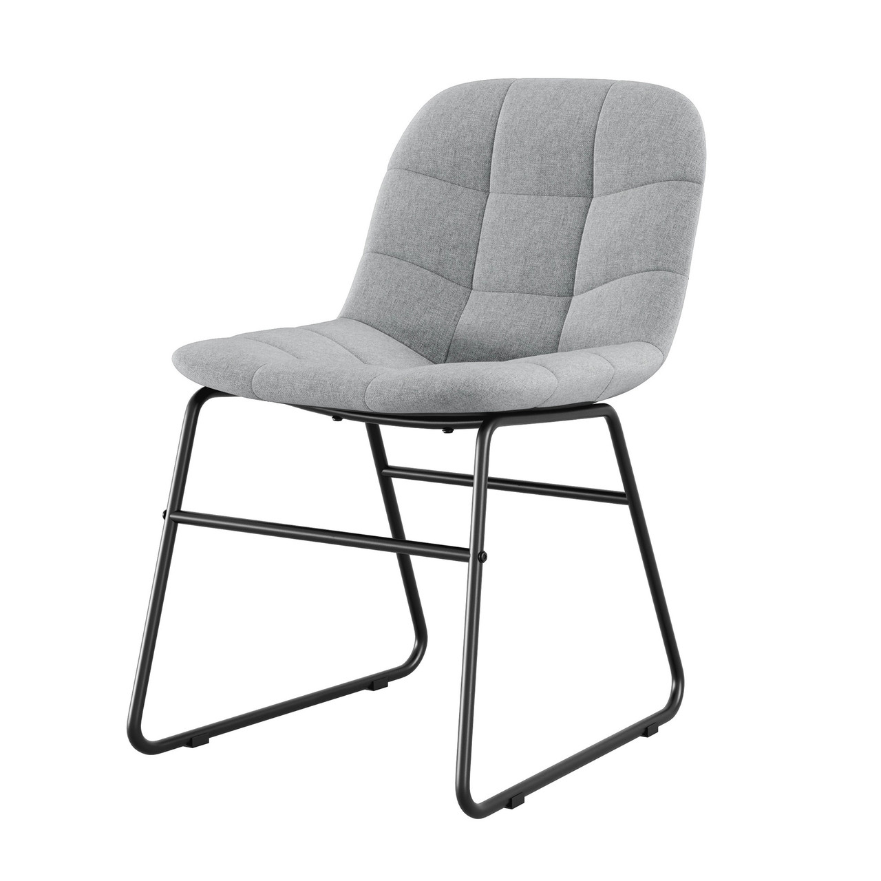 Jaden Full-back Fabric Guest Chair - Set of 2 - Image 5