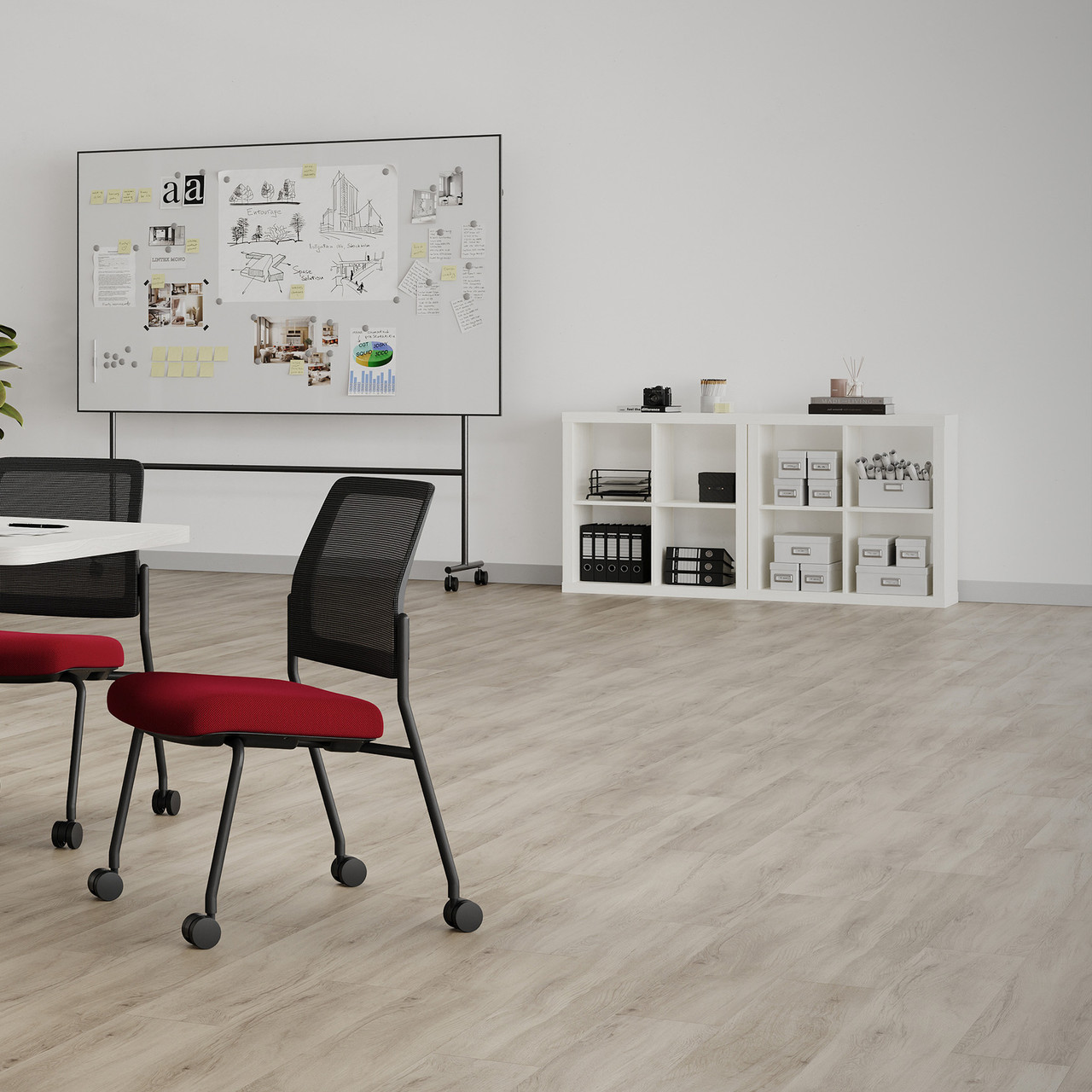 OS Laminate 4-Cube Storage Bookcase - Image 7