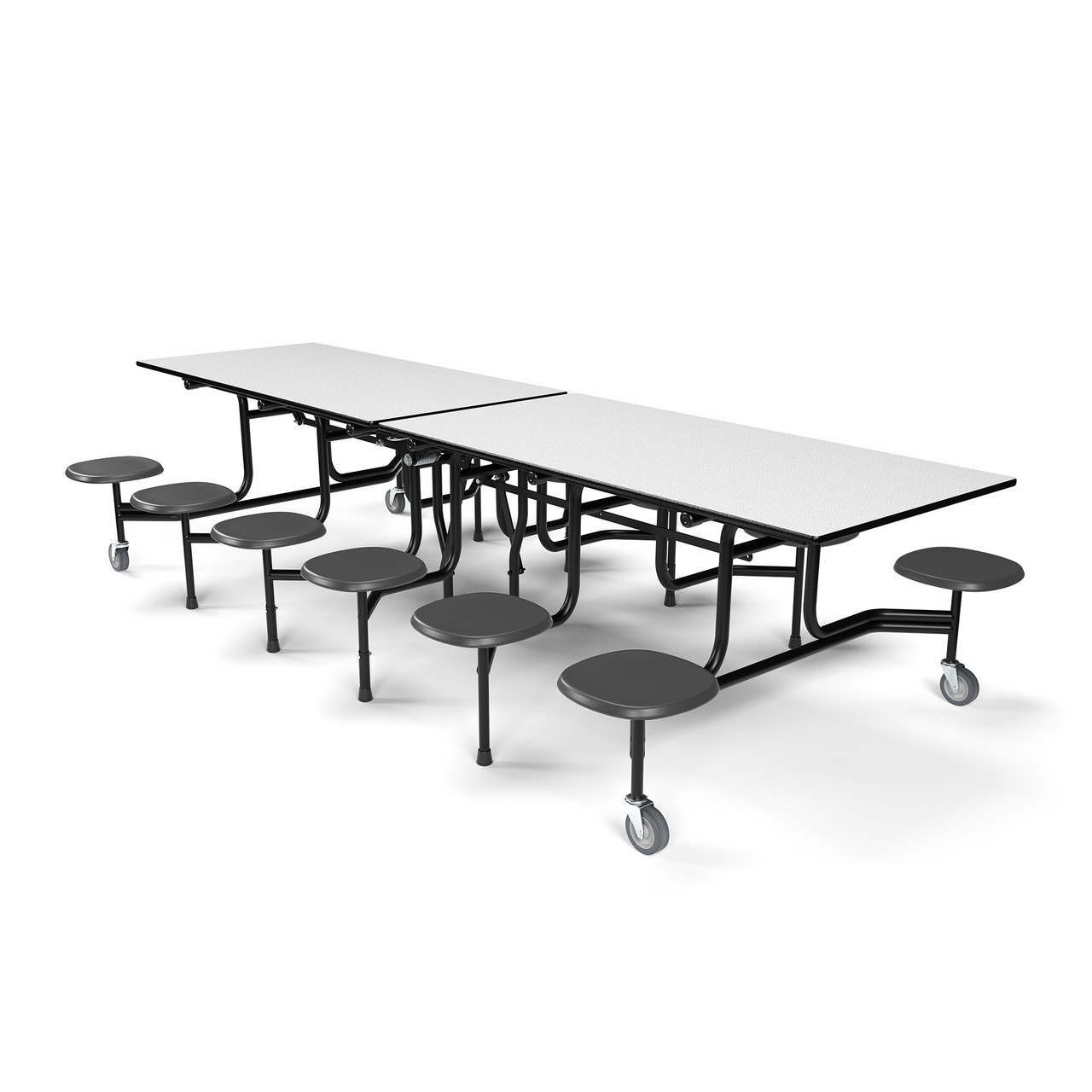 59TV Mobile Cafeteria Table, 12' Long, 29